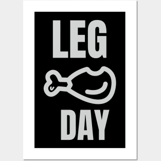 leg day turkey thanksgiving Posters and Art